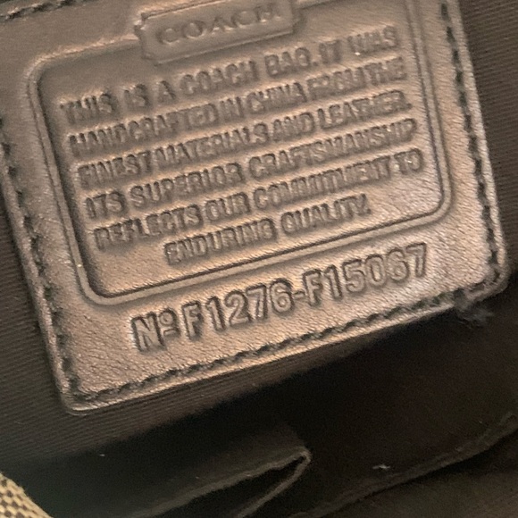 Authentic “COACH” Signature Hobo Shoulder Bag - Picture 15 of 16